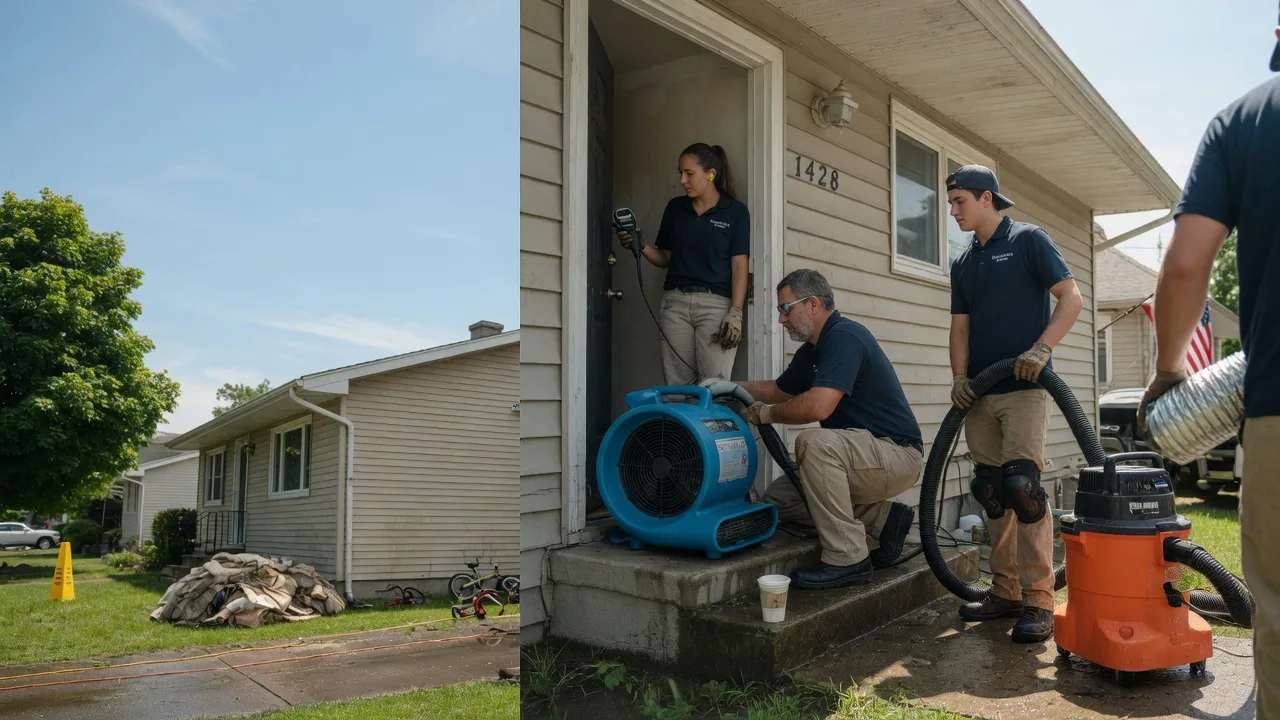 Water Damage Restoration in Tipton, KS near me
